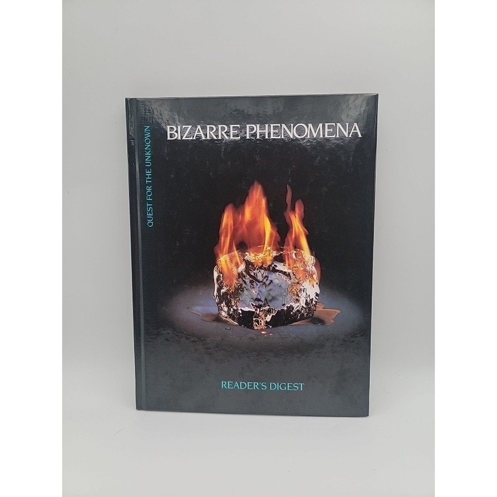 Reader's Digest Quest for the Unknown Hardcover 4 Book Set Bizarre Phenomena EXC